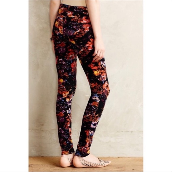 Anthropologie Pants - Anthropologie PILCRO AND THE LETTERPRESS Serif Floral Cords Size 29